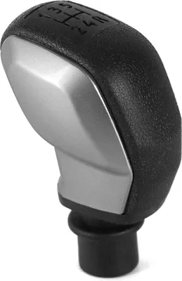 Image de Pommeau de levier de vitesses pour Peugeot 301 Berline 2012-2027, 5 vitesses, similicuir mat, 1 pièce