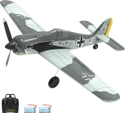 Produktbild von Eachine Mini FW190 - 400 mm Spannweite, 2.4G 4CH, 6-Achsen-Gyro, XPilot-Stabilisierungssystem, EPP RC-Flugzeug, inkl. 2 Akkus (RTF Version)