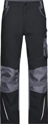 Produktbild von James & Nicholson Arbeitsbundhose JN832 Gr. 44 black/carbon