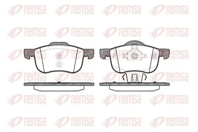 Produktbild von REMSA Bremsbeläge Satz Vorne Bremsklötze für VOLVO V70 II (285) 0713.00
