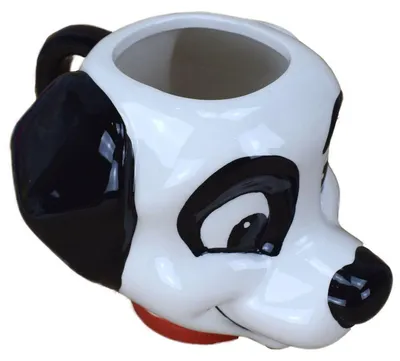 Produktbild von Motivtasse Keramiktasse Kopf Patch 3D Disneys 101 Dalmatiner Geschenk