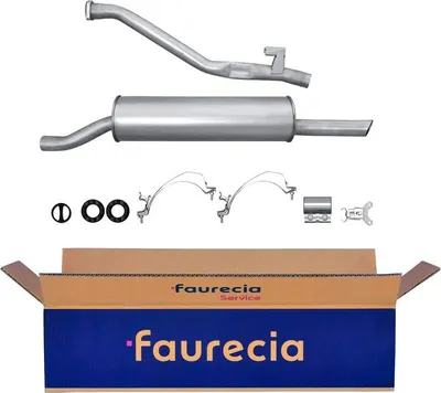 Produktbild von HELLA 8LD 366 026-891 Endschalldämpfer für BMW 3 Limousine (E30) Auspuff