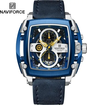 Obrázek produktu pro Hodinky NAVIFORCE TU-38627 - Modrá/Stříbrná KP38627