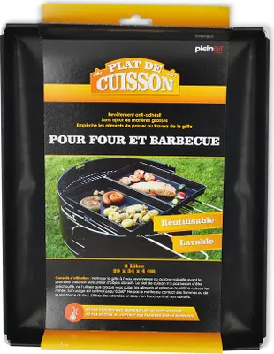 Produktbild von 3 l schwarze Grill- und Ofenauflaufform