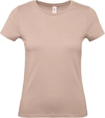 Produktbild von Damen-T-Shirt, Kurzarm - B&C #E150/W - millennial pink - Größe XL