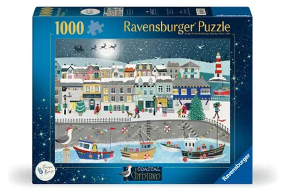 Immagine prodotto di Puzzle Ravensburger da 1000 pezzi "Natale al porto" 12001628
