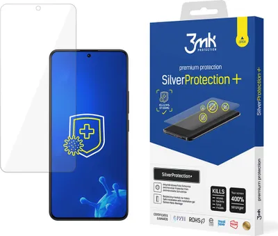 Produktbild von 3mk Display Antimikrobielle Schutzfolie SilverProtection+ für Redmi Note 13 Pro 5G 0,21mm  Self-Heal