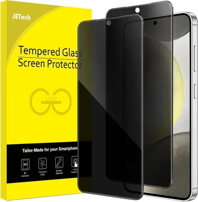 Produktbild von JETech Sichtschutz Samsung Galaxy S24+ 6,7 Zoll Anti-Spähen Glasfolie 2 Stück