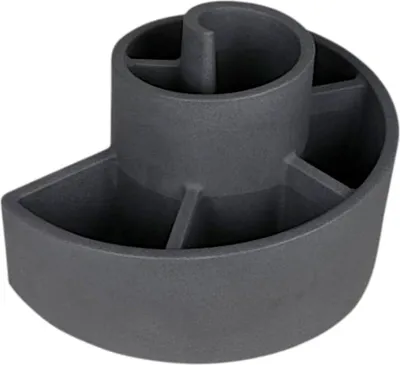 Produktbild von 80cm anthrazit Kräuterspirale Kräuterbeet Kräuterschnecke Kräuterturm Hochbeet Pflanztreppe