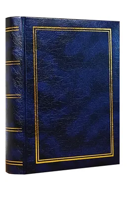 Image de ALBUM, relié, CDS 46100, pour 100 photos 10 x 15 cm, avec description, CLASSIC, bleu foncé