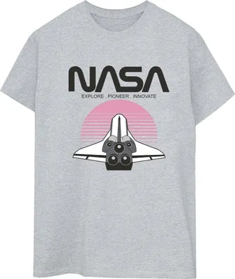 Produktbild von NASA - T-Shirt für Damen BI47310 (3XL) (Grau)