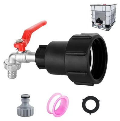 Obrázok produktu pre Príslušenstvo pre IBC kontajner s ventilom a konektorom na hadicu