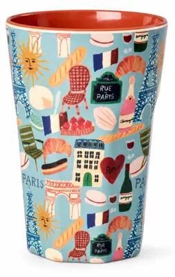 Produktbild von RICE großer Melaminbecher Paris Mon Amour 400 ml BPA-frei