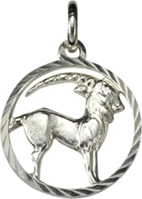 Produktbild von F Anhänger 925/- Sterling Silber 2,1cm weiß 371240541SB