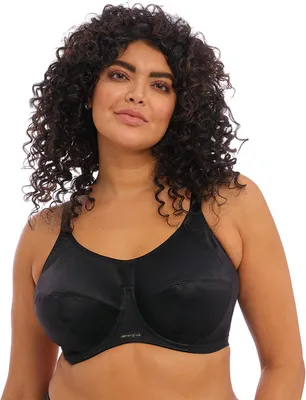 Produktbild von Elomi Energise Große Formate Sport bh – Schwarz