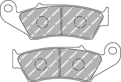 Produktbild von Ferodo Fdb892ef Organische Bremsbeläge Silber Silber One Size