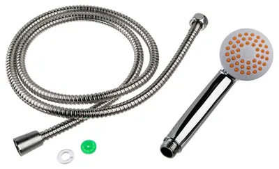 Image de Flexible de douche 150 cm + combiné et accessoires