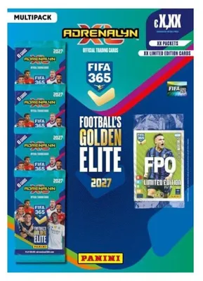 Produktbild von FIFA 365 Adrenalyn XL 2027 Trading Cards Multipack Display (5) *Deutsche Version*
