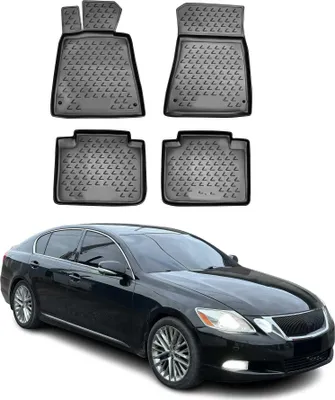 Obrázek produktu pro 2008-2011 Lexus GS300 Podlahové rohože TPE černé 4 ks