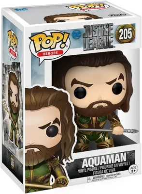 Produktbild von Justice League - Aquaman 205 - Funko Pop! - Vinyl Figur