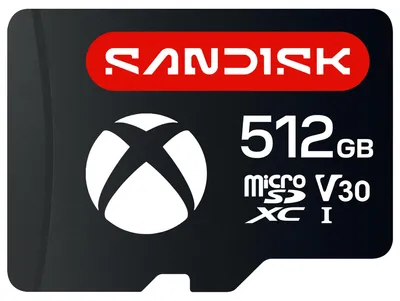 Produktbild von SANDISK microSD-Karte für ROG Xbox Ally (X) 512 GB, offiziell Xbox-lizenziert