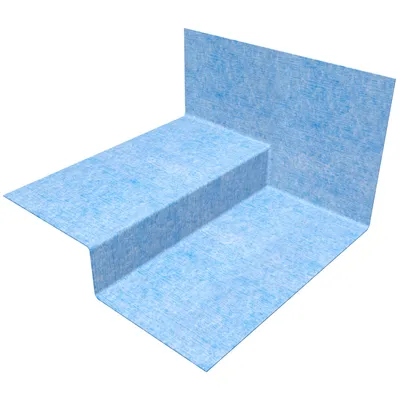 Produktbild von Stufenecke Rechts 20mm Bodengleiche Dusche Gefällenecke Ausgleich Dichtecke B04