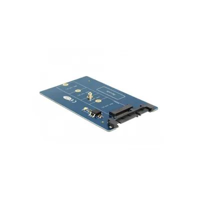 Produktbild von DeLOCK 62559, M.2, SATA, Blau, 6 Gbit/s, 60 mm, 100 mm
