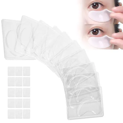 25er Set transparente DIY-Augenmaskenformen, wiederverwendbar