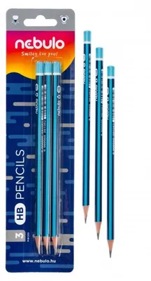 Obrázok produktu pre Ołówek HB 3 szt blister