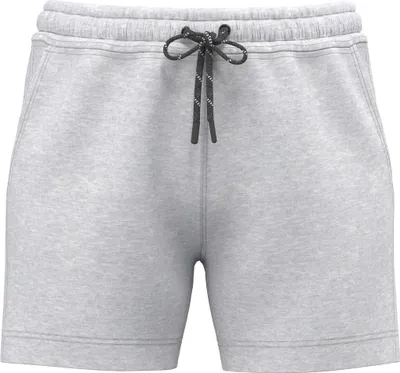 Produktbild von Bequeme Damenshorts aus Polyester-Elasthan mit elastischem Bund, Kordelzug und Taschen