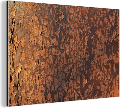 Obrázok produktu pre Nástenná dekorácia Kovový kovový obraz Wall Art 150x100cm Retro - oceľ - hrdza Muchowow Hliníkové obrazy
