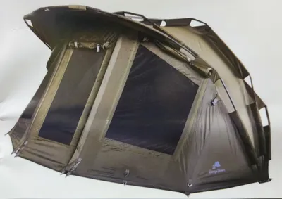 Produktbild von CampFeuer rybársky stan "Storm" 2 osoby cca ŠxHxV 310x280x144cm olivový 3000mm vodotesný vodný stĺpec kaprový stan pre rybárov Bivvy stan AZ33 AB973210 @@