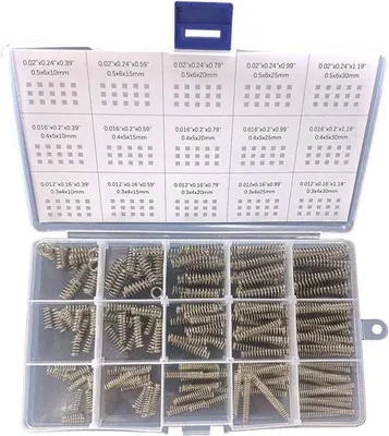 Produktbild von Famanu Assortimentskit Compressiefeder 225 Stück - 15 Größen