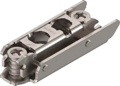 Immagine prodotto di BLUM CLIP piastra di montaggio eccentrica diritta, acciaio, vite di sistema, distanza 3 mm