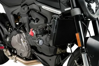 Zdjęcie produktu dla PUIG 20716N Crash pady R19 pasujące do DUCATI MONSTER 937 Black