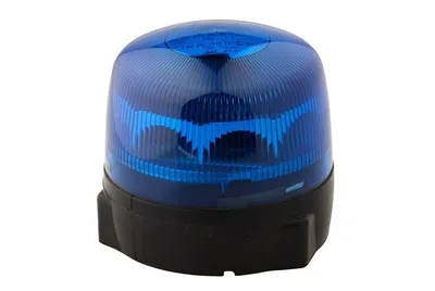 Image de Feu clignotant 24 V LED bleu HELLA universel pour divers véhicules