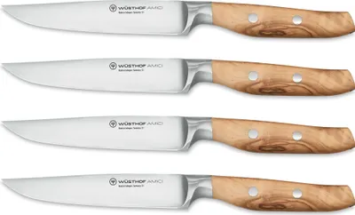 Image de Wüsthof Steakmesserset 4-teilig / Steak Knife Set 4-Piece Amici --  1071360401