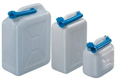 Produktbild von HÜNERSDORFF Wasserkanister 22l PE natur H.470xB.335xT.175mm Öffnung 29mm