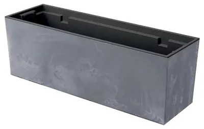 Produktbild von Prosperplast Urbi Case Beton Effect Collection 58x18x19.5 Cm Blumentopf Durchsichtig Durchsichtig One Size