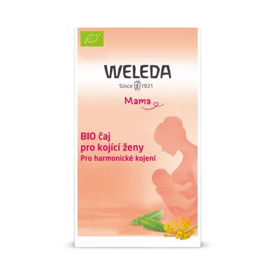 Zdjęcie produktu dla Weleda Mama Nursing Tea, Herbata ziołowa, 40 g, Rumiankowy, Prostokątny, 20 g, 20 szt.