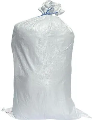 Produktbild von 100x Schwerlastsack Gewebesack Hochwassersack Getreidesack Lagersack PP mit rotem Streifen 500 x 900 mm 30 kg weiss