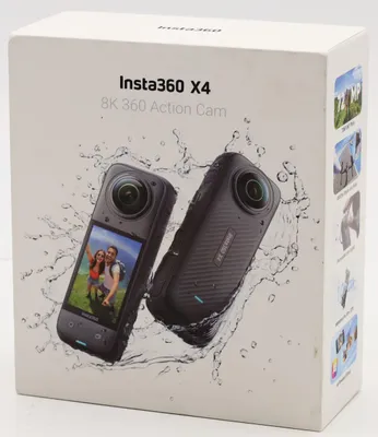 Produktbild von Insta360 X4, 8K Ultra HD, CMOS, 72 MP, 120 fps, WLAN, Bluetooth