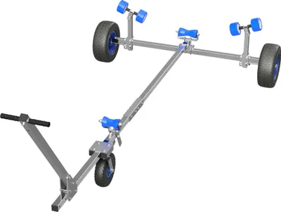 Obrázok produktu pre Spúšťanie vozíka ručný príves prístavný príves príves na čln lodný vozík SUPROD XTR-L360R, Ø 420 mm
