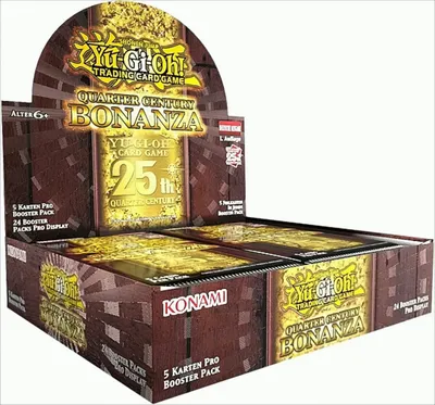 Produktbild von Yu-Gi-Oh! Quarter Century Bonanza Booster Display (24) Deutsch