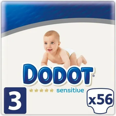 Immagine prodotto di Dodot Sensitive T-3 56 unità