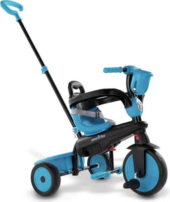 Produktbild von 3-in-1 multifunktionale Dreirad für Kleinkinder von 15 bis 36 Monaten – blau