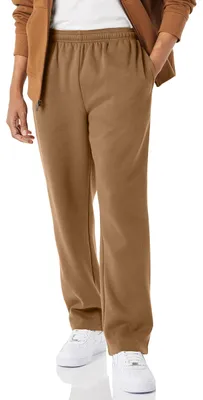 Immagine prodotto di Pantaloni da jogging in pile da uomo Essentials, con orlo aperto (disponibili in taglie extra)