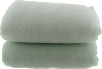 Image de Tapis de neige décoratif de Noël Blanc 120 x 80 cm - Polyester