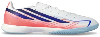 Zdjęcie produktu dla Buty halowe Adidas F50 Hyperfast League Indoor Soccer Cleats "Cloud White / Solar Purple / Solar Turbo" dla Unisex