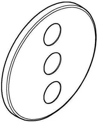 Produktbild von GROHE 48366DC0, Rund